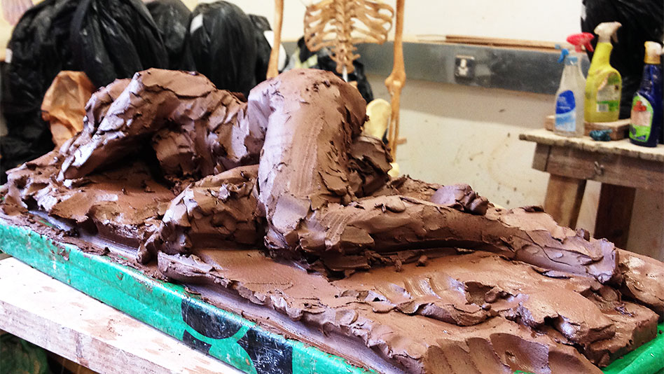 Melissa reclining figure – week&nbsp;♯1