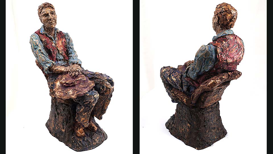 Man wearing a blue shirt – quick figure&nbsp;sketch