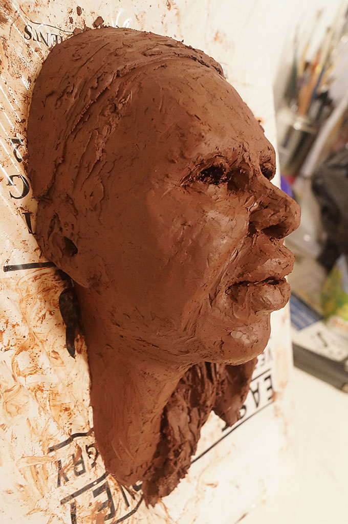 Portrait of Thelma – now a&nbsp;relief