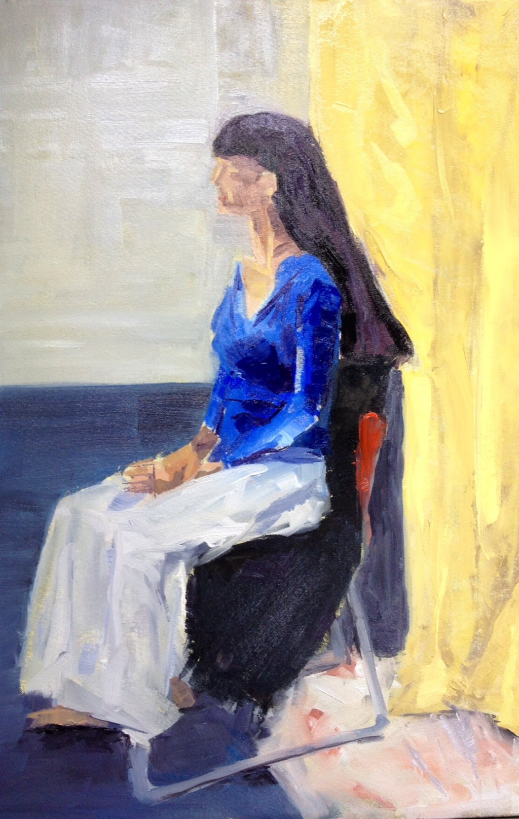 Fran – painting&nbsp;sketch