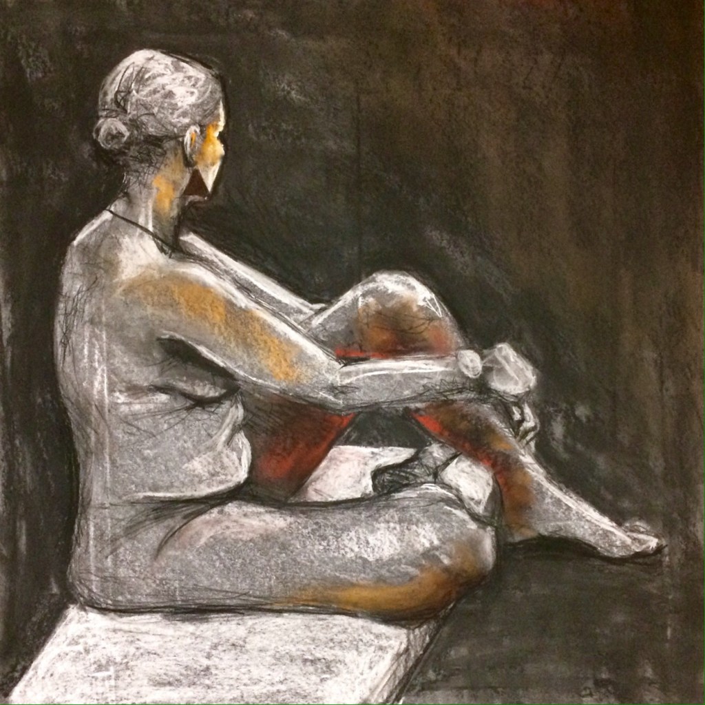 Recent colour ﻿life drawing&nbsp;sketches