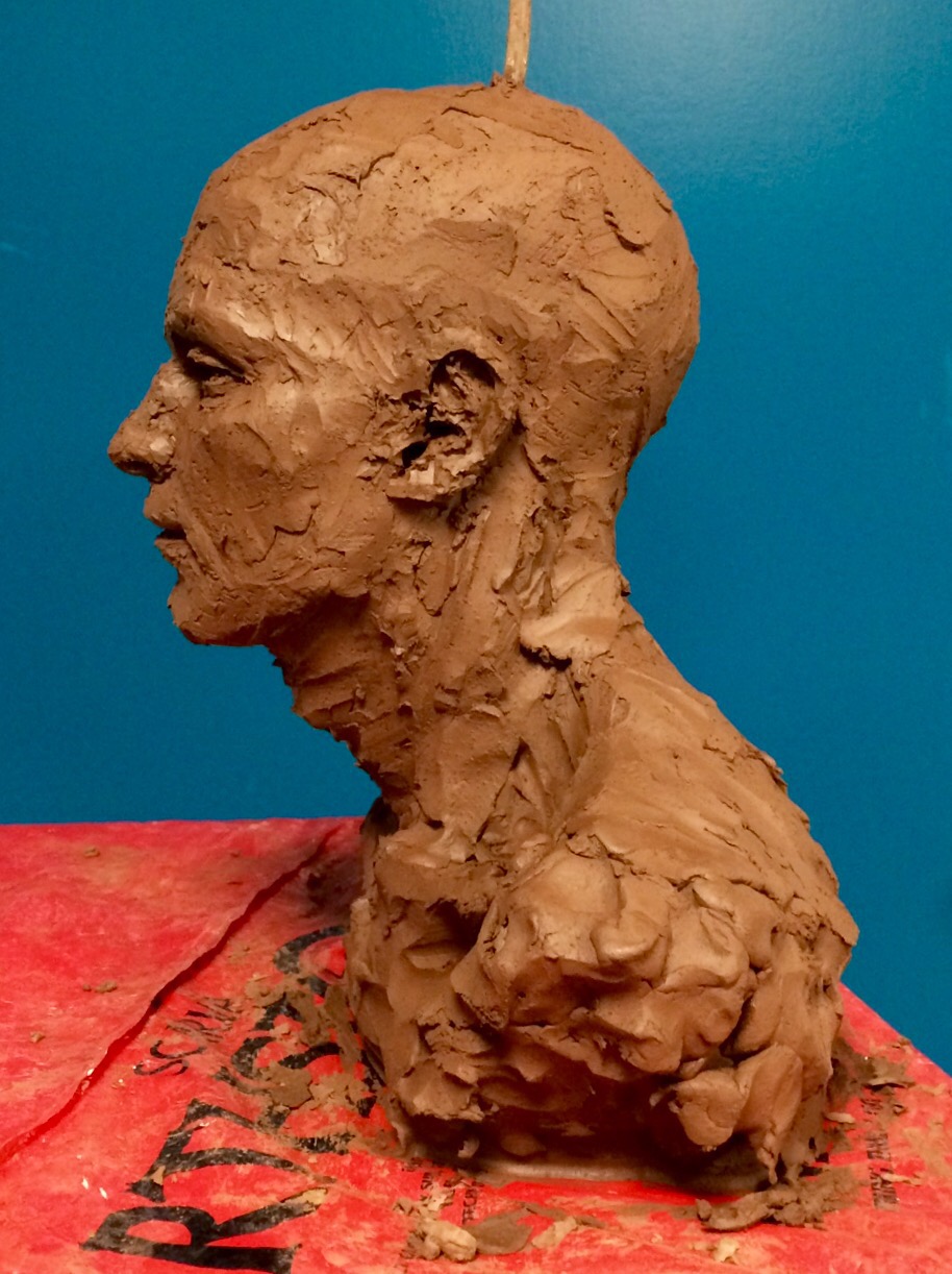 Making a portrait of Paul ﻿the&nbsp;Swimmer