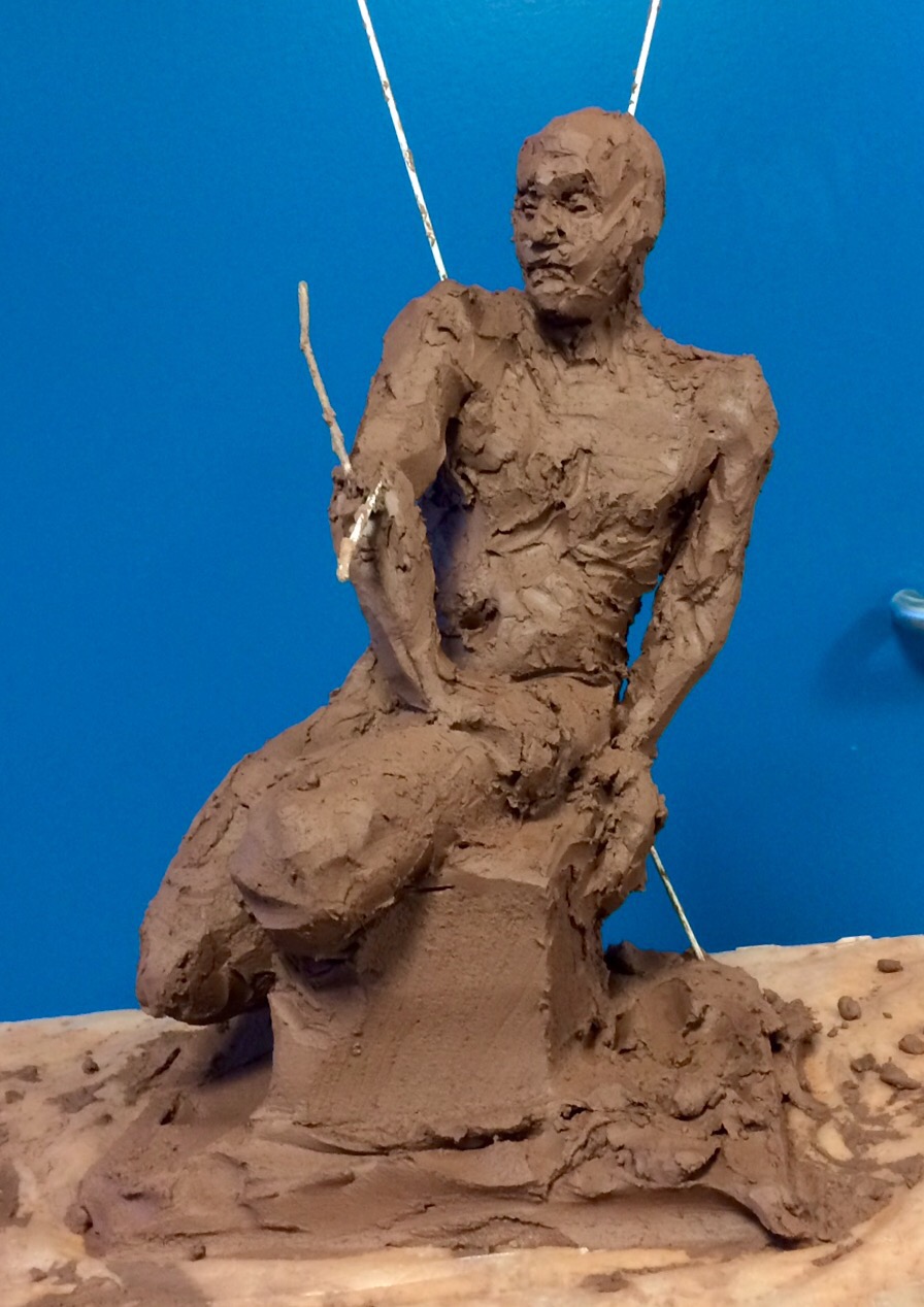 Making sitting figure #1 of&nbsp;David