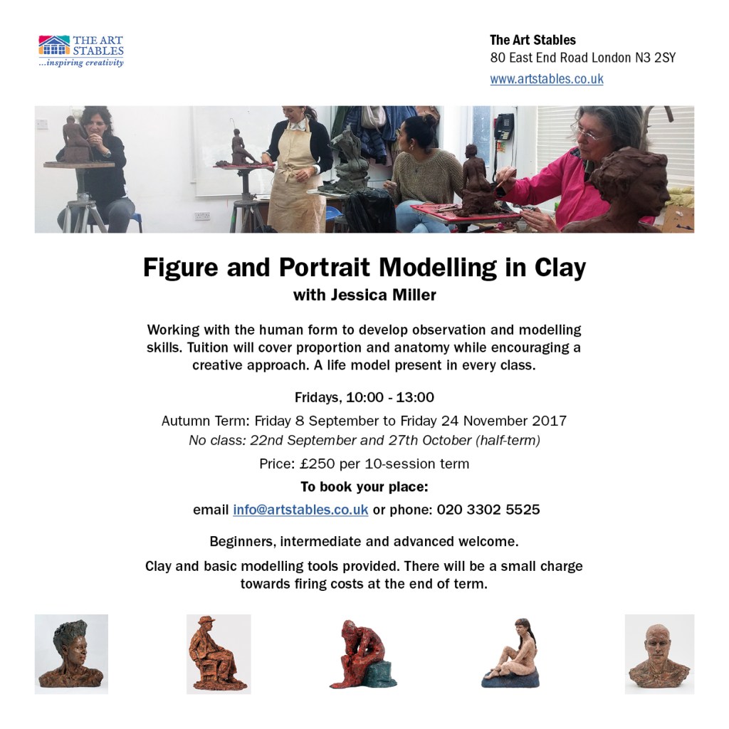 Sculpture classes at The Art&nbsp;Stables