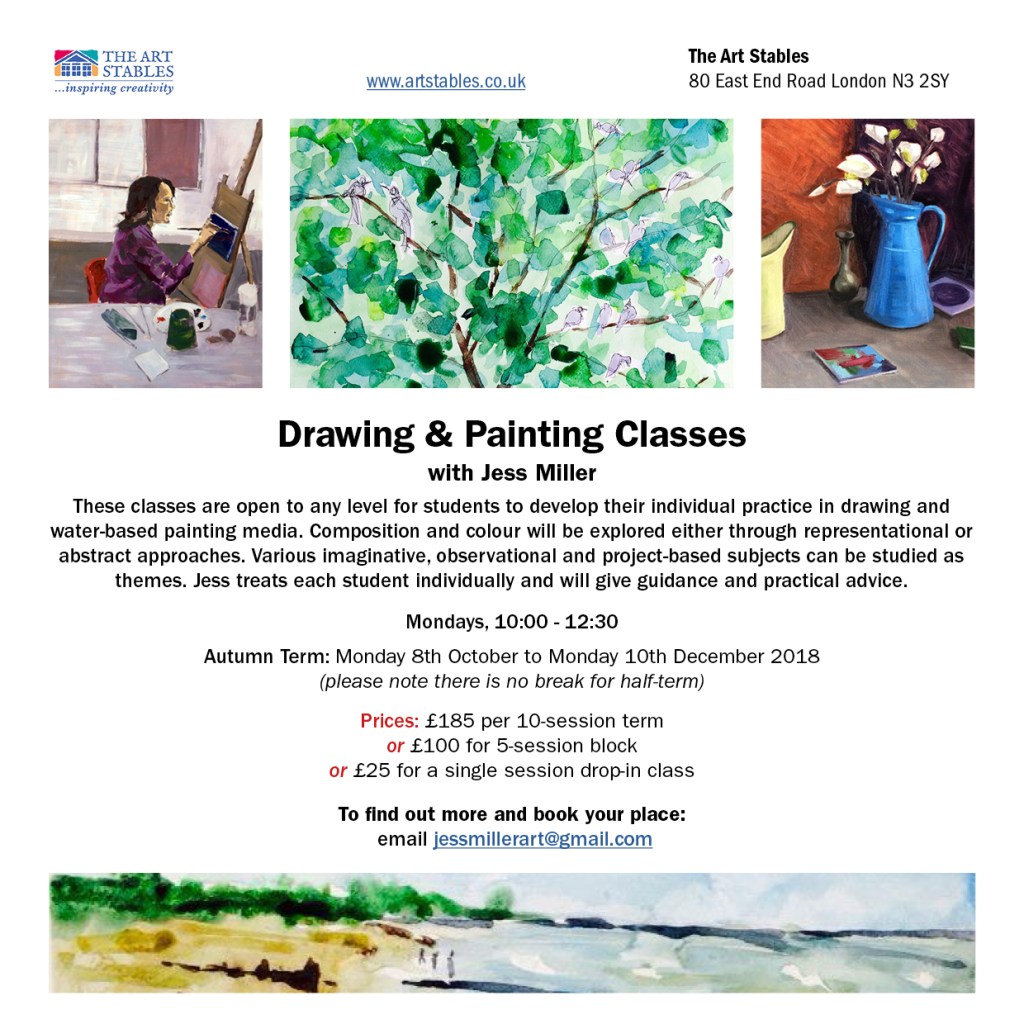 Drawing & Painting classes at The Art&nbsp;Stables