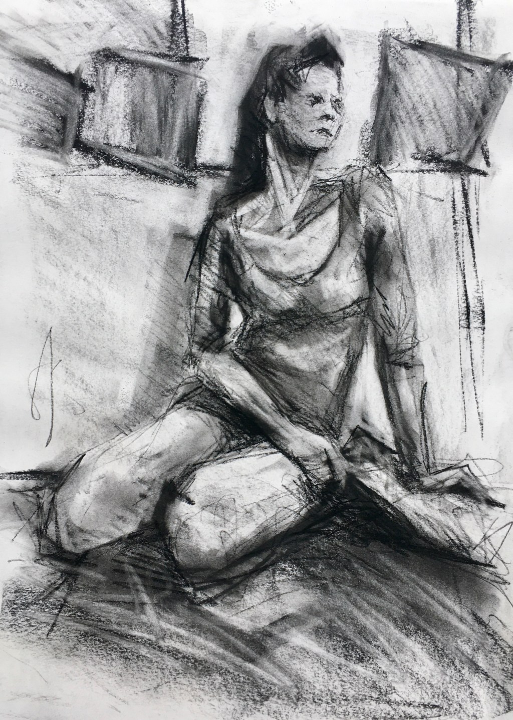 Online clothed figure drawing of&nbsp;Tanja