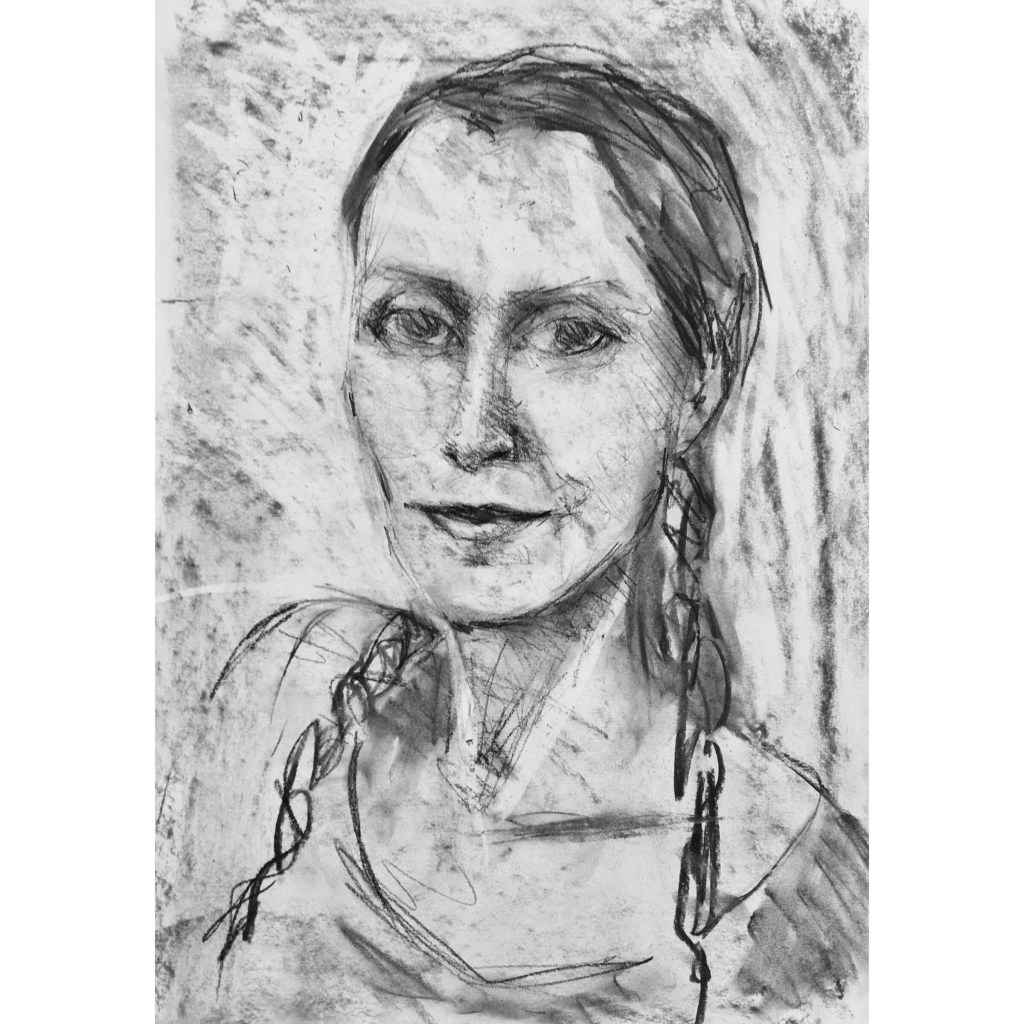 Online portrait drawing of&nbsp;Tanja