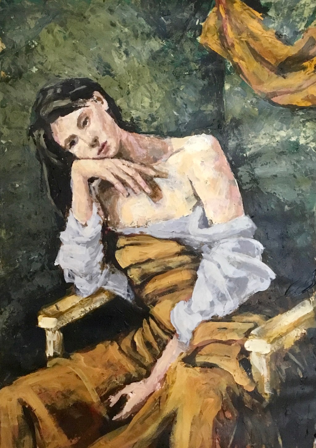 After ‘Penitent Magdalene’ by Artemisia&nbsp;Gentileschi