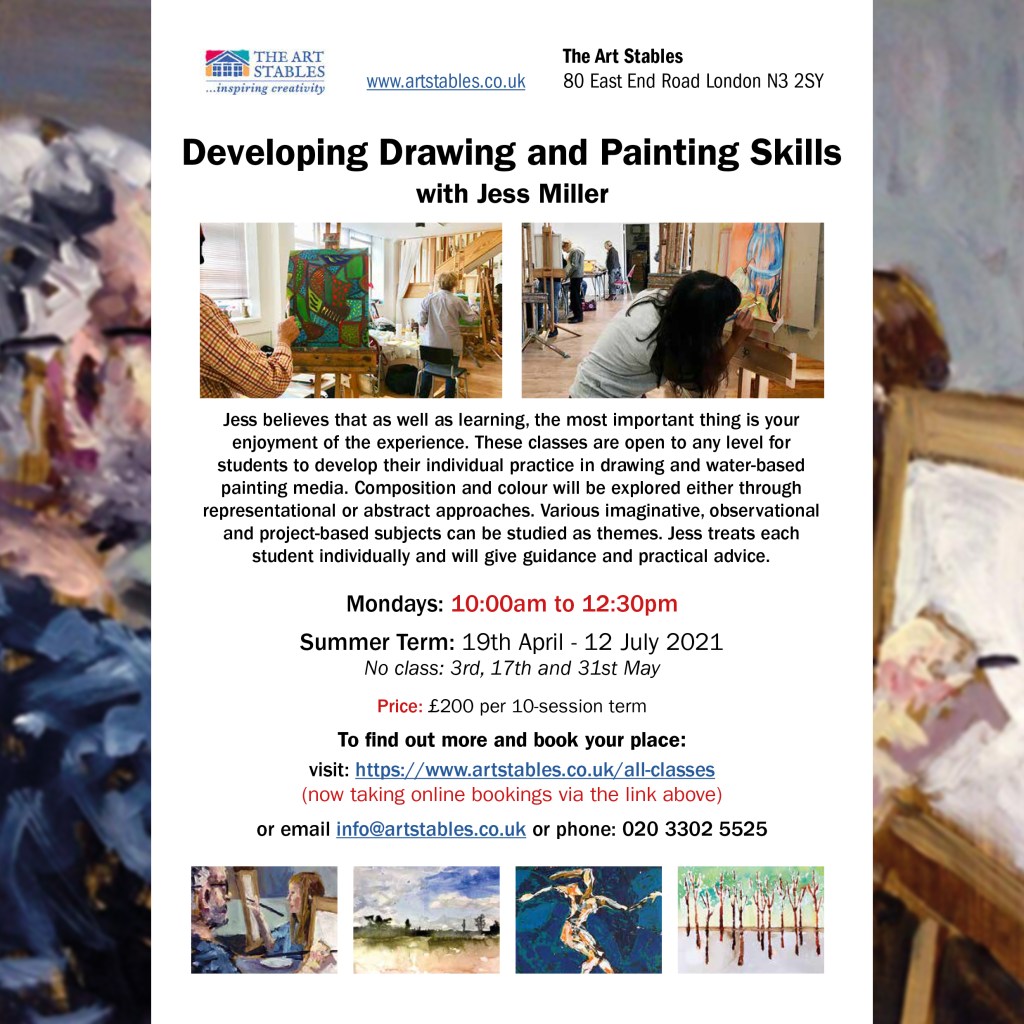 Developing Drawing & Painting Skills – Summer term&nbsp;2021