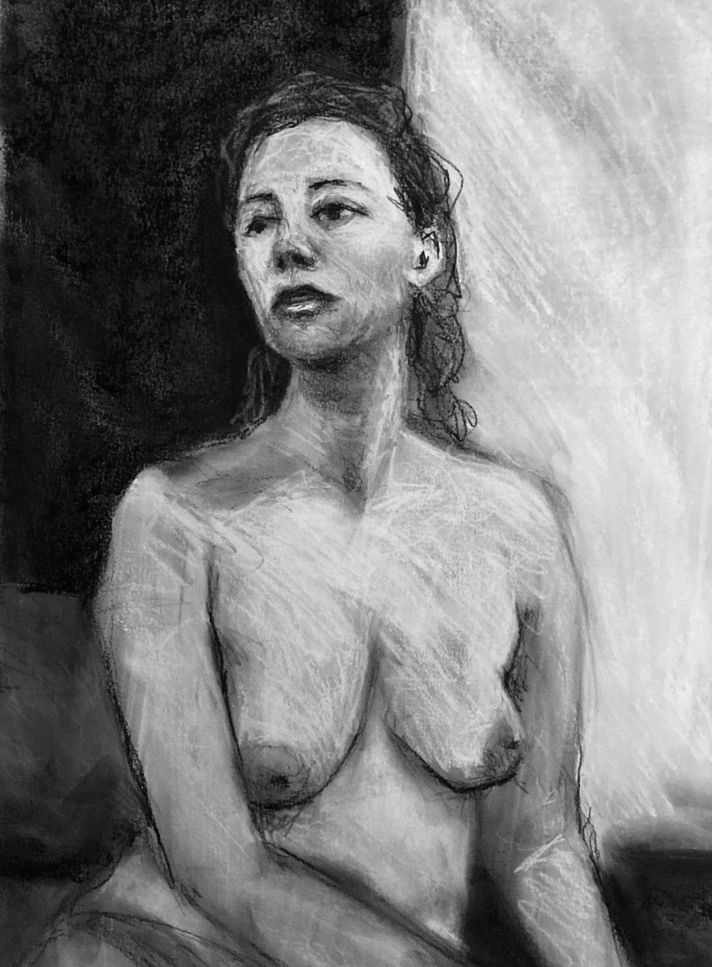 Monochrome  life drawing, Summer&nbsp;2021